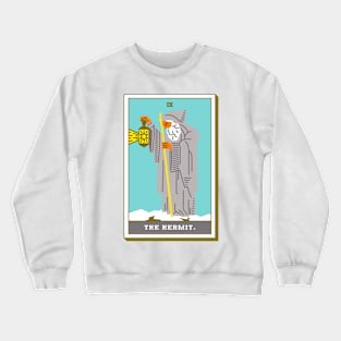 IX - The Hermit - Tarot Card Crewneck Sweatshirt